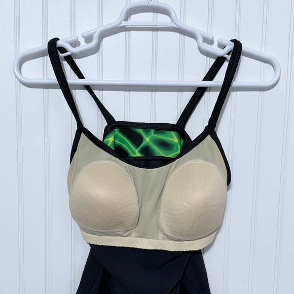 Missy Green and Black Women's Swimsuit Size L -12/14 - Picture 9 of 13